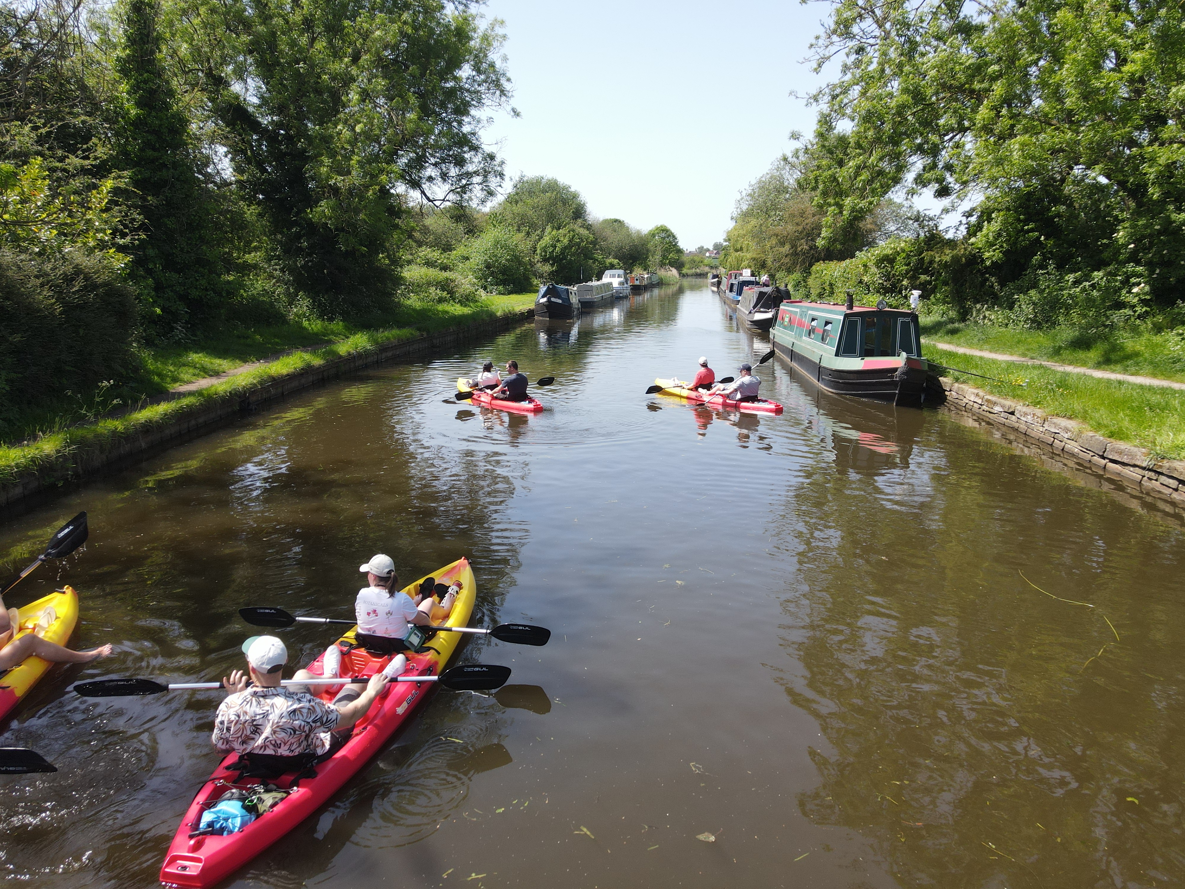 Aerial canal